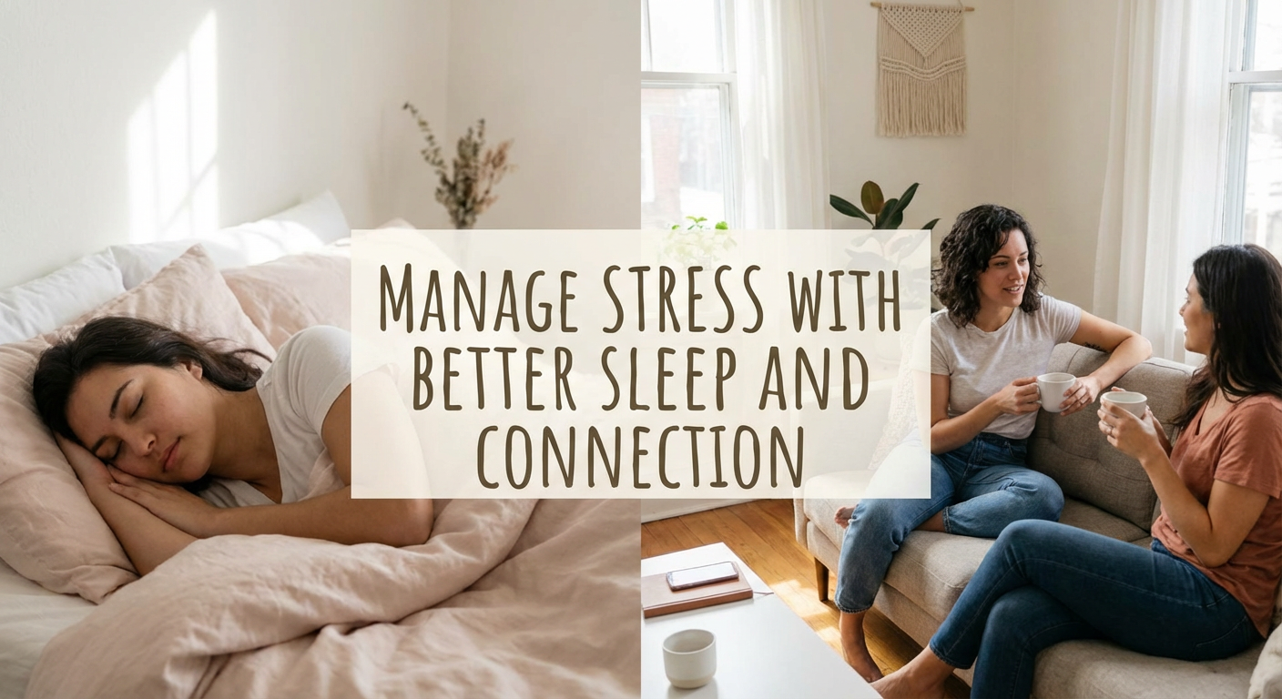 Manage Stress with Better Sleep and Connection