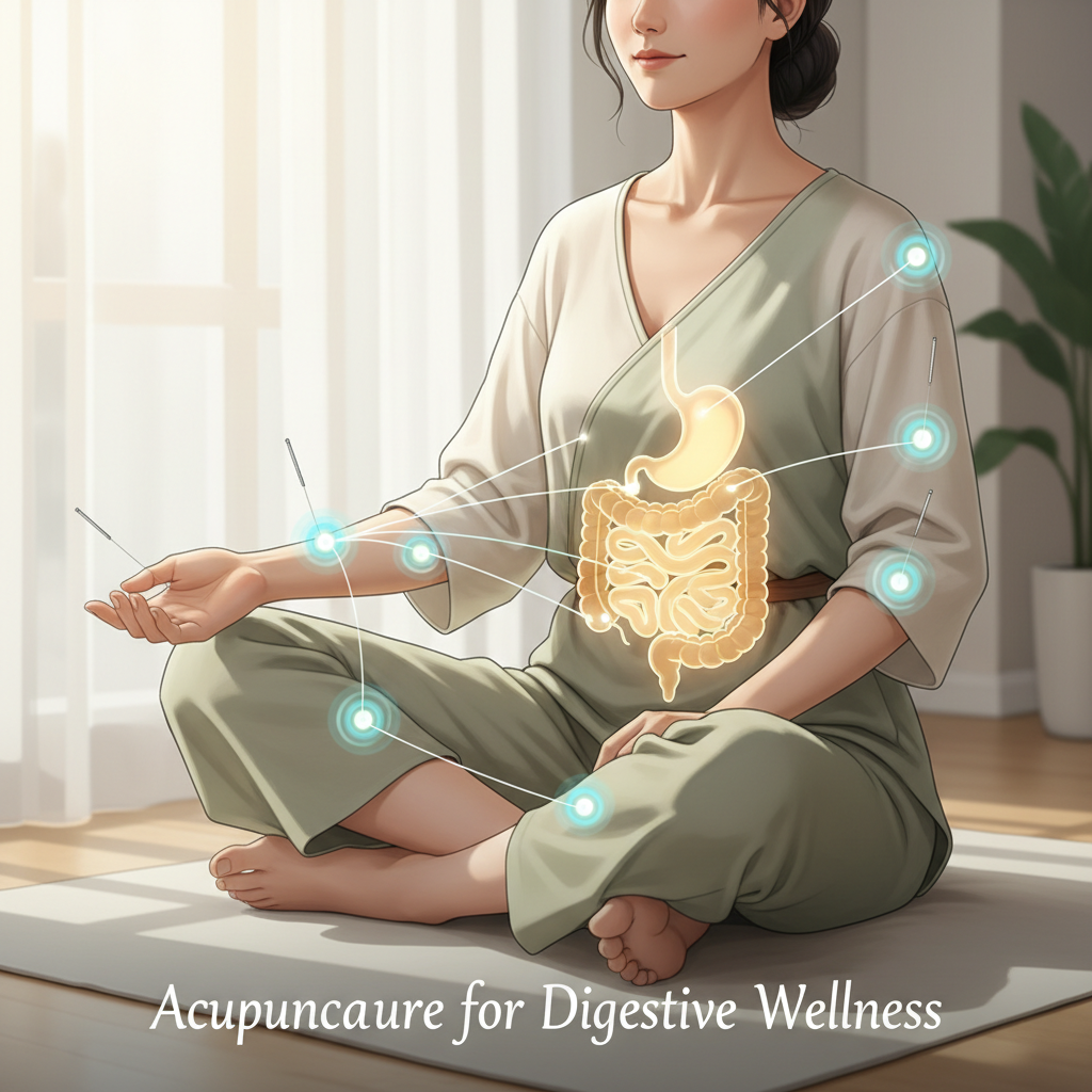 Acupuncture can be a gentle and effective therapy for managing digestive wellness.