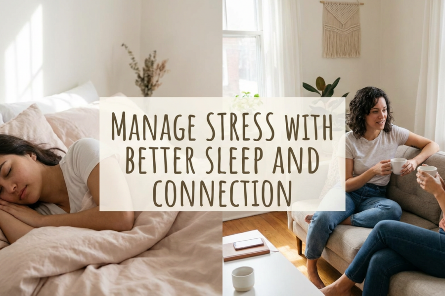 Manage Stress with Better Sleep and Connection