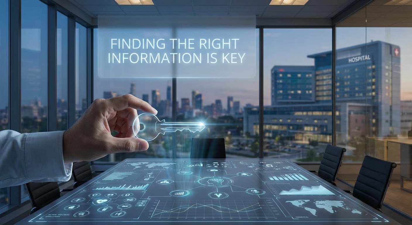 Finding the right information is key to understanding healthcare's future.