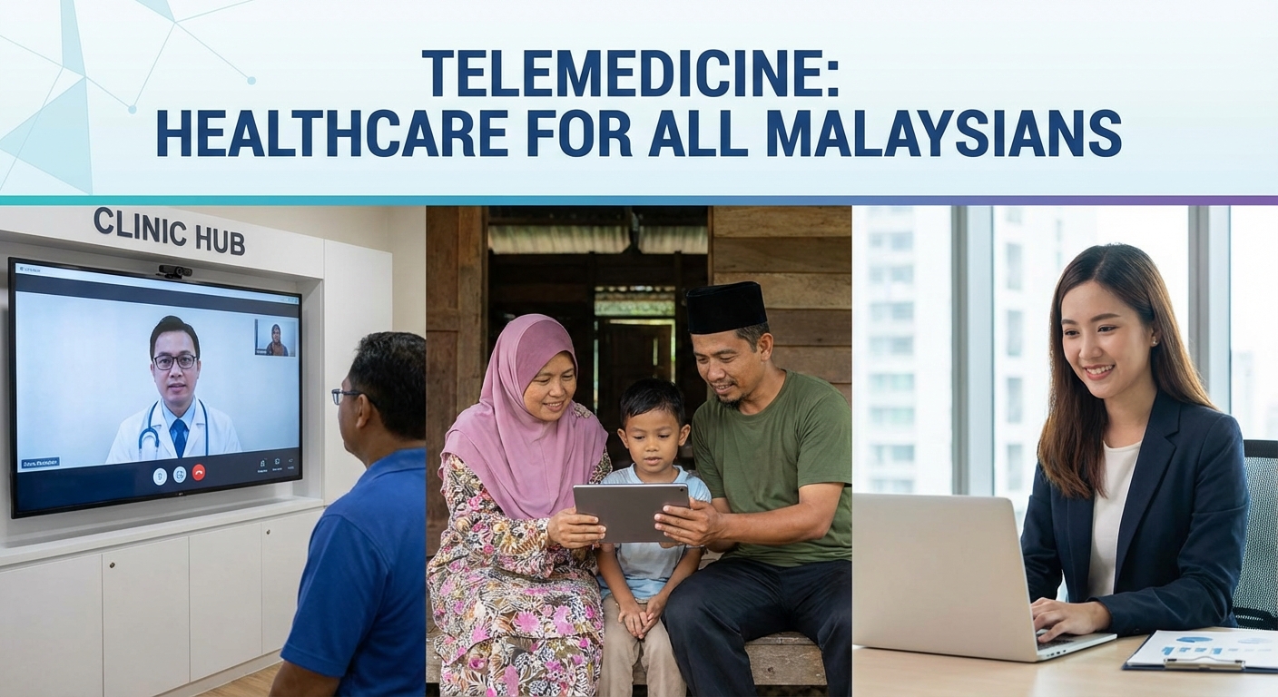 Telemedicine is making healthcare more accessible across Malaysia.