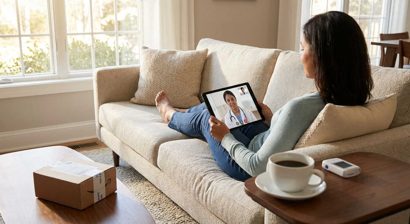 Accessing healthcare from the comfort of home is no longer a future concept.