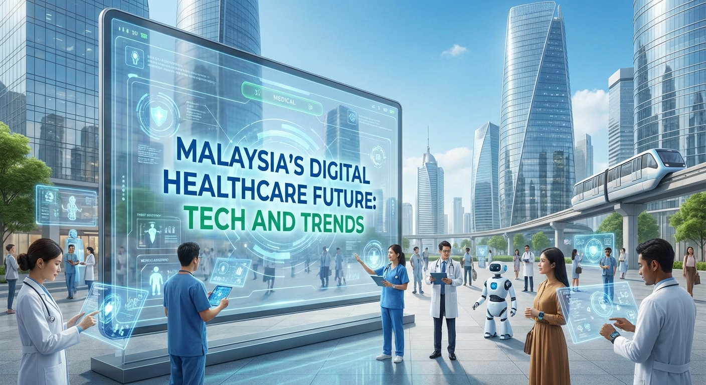 Malaysia’s Digital Healthcare Future, Tech and Trends
