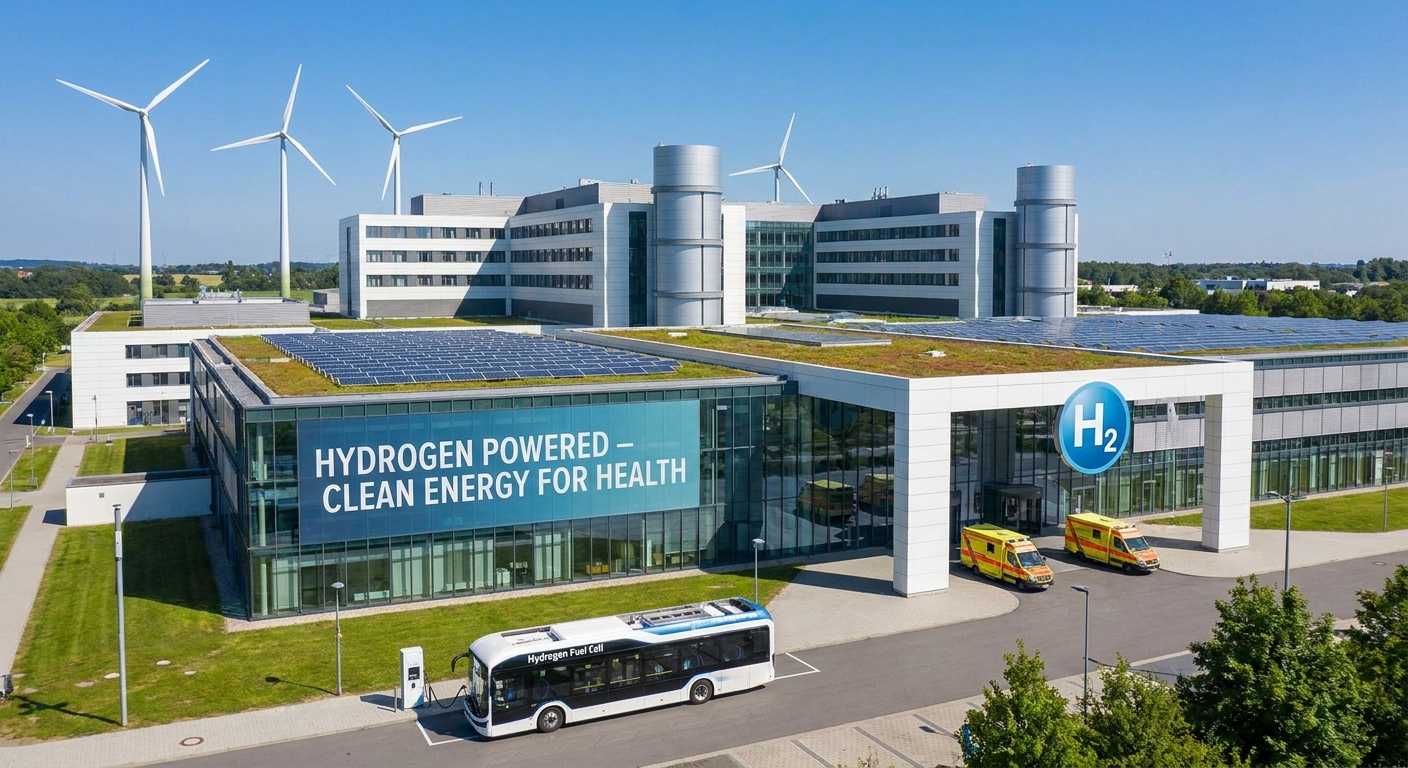 Imagine hospitals powered by clean, reliable hydrogen energy.